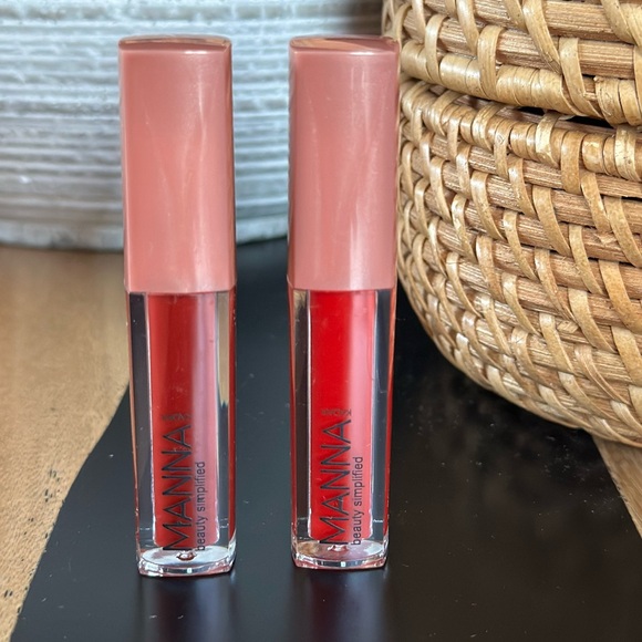 MANNA KADAR 2pc Lip Set; Pinot Noir & Siren Priming Gloss Stain $24 - Picture 2 of 6